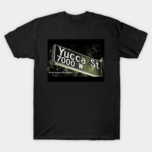 Yucca Street2, Hollywood, California by Mistah Wilson T-Shirt